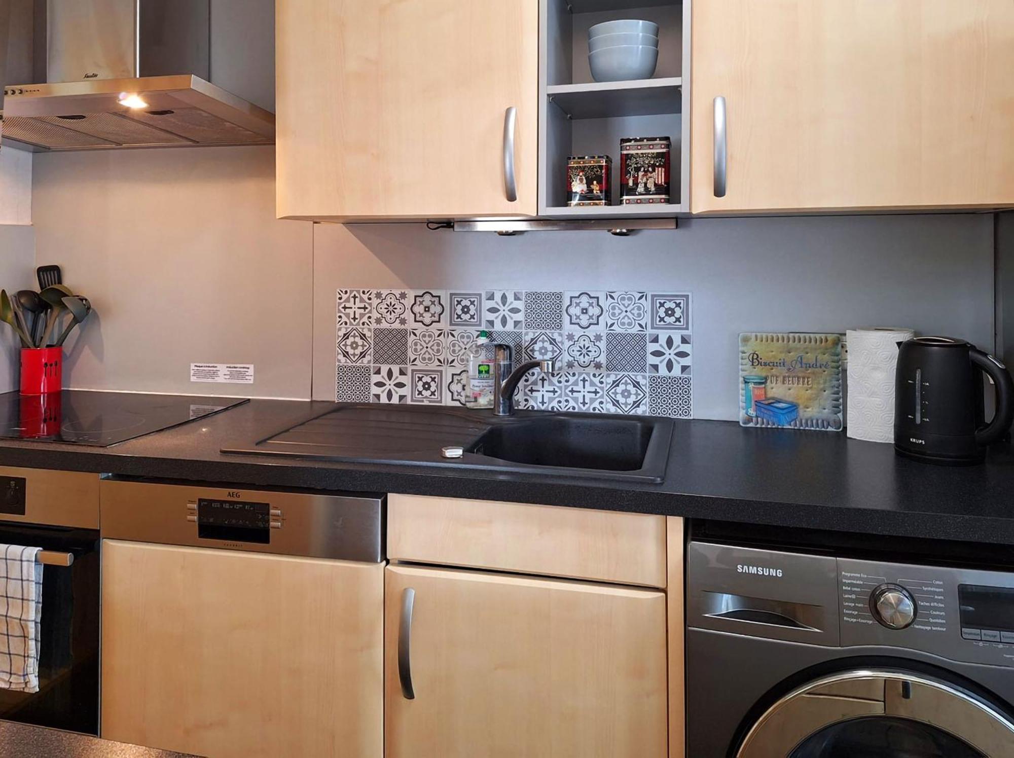 Apartmán Joli 3P Avec Terrasse Et Garage Proche Centre Štrasburk Exteriér fotografie