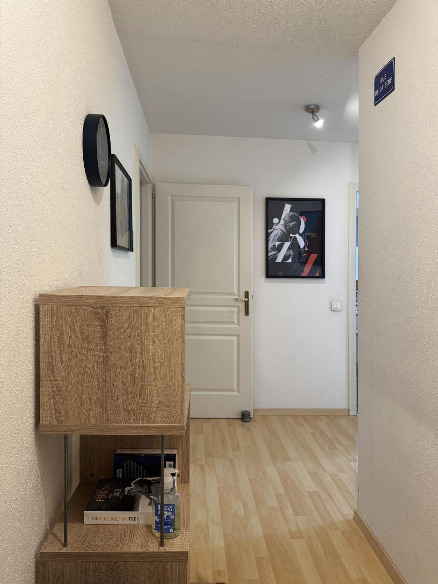Apartmán Joli 3P Avec Terrasse Et Garage Proche Centre Štrasburk Exteriér fotografie